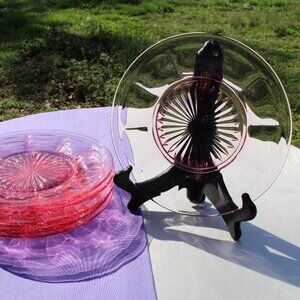 Old Williamsburg Luncheon Plates, Set of 6